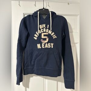 Women’s Abercrombie Hoodie Navy Blue Small